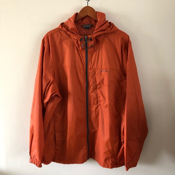 eddie bauer orange jacket
